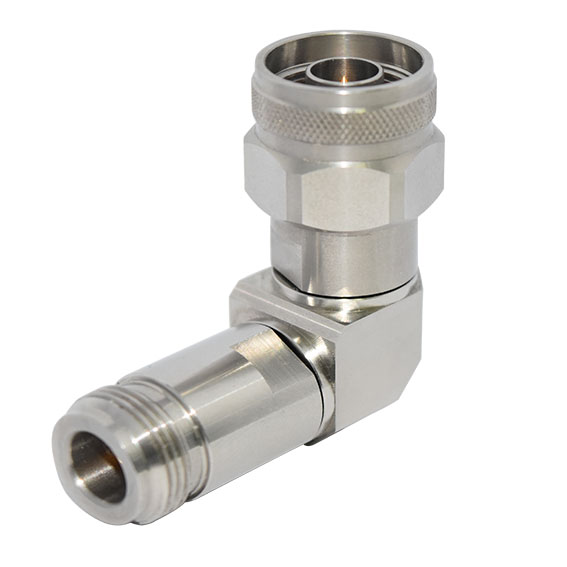 18GHz N(母頭)-N(公頭)射(shè)頻轉接器,90°直角彎